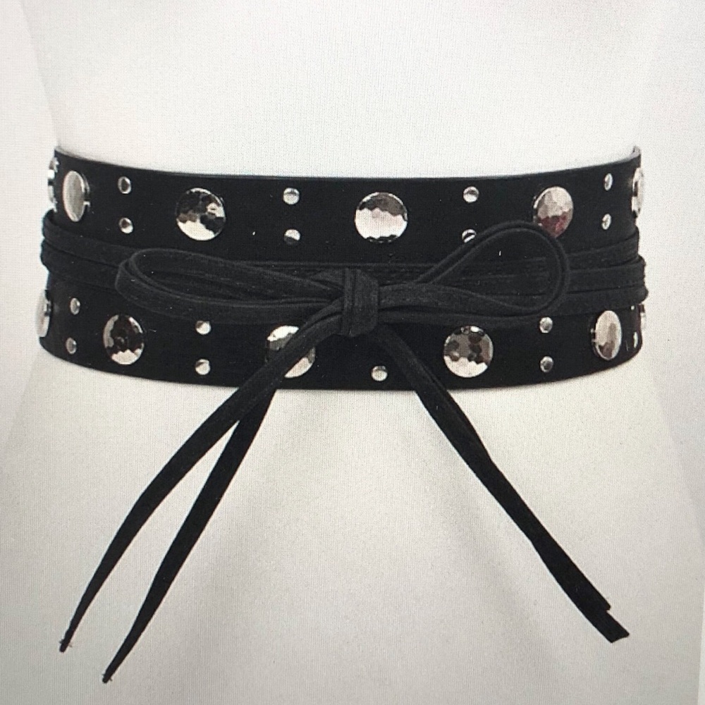 Tie Studded Belt